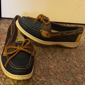 Sperry boat shoes.